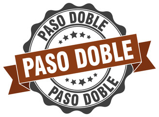 paso doble stamp. sign. seal