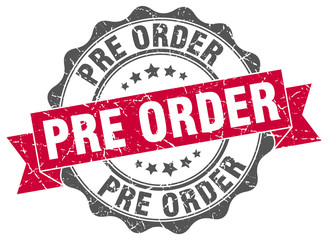 Obraz premium pre order stamp. sign. seal