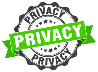 Obraz premium privacy stamp. sign. seal