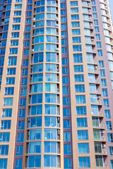 Skyscraper, residential building.