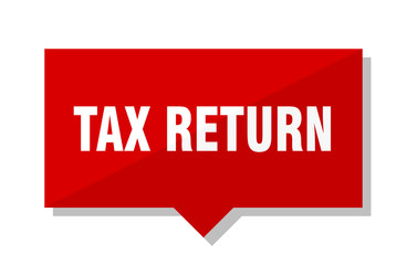 tax return red tag