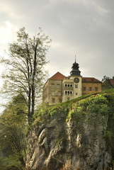 Pieskowa Skala (Little Dog's Rock) castle at Ojcow National Park. Poland