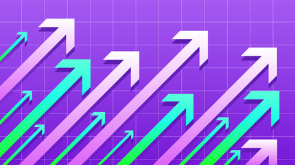 Financial Arrow Graph