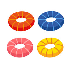 life ring vector collection design