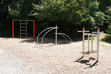 outdoor gym in public park