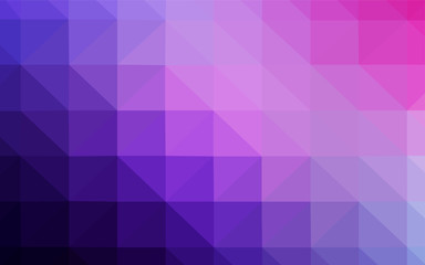 Fototapeta premium Light Purple, Pink vector abstract polygonal template.
