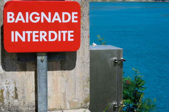 Lac de barrage, attention danger !