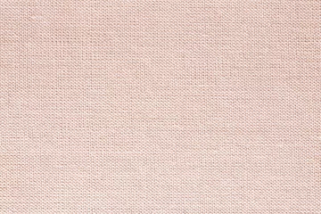 Photo sur Plexiglas Poussière Texture de fond beige / motif de surface en lin close up couleur vive