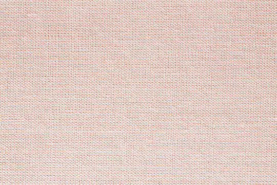 Beige background texture / Linen surface pattern close up bright color