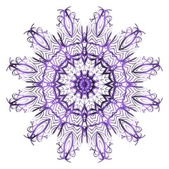 Beautiful Mandala. Vintage decorative elements. Hand drawn background. vector illustration.