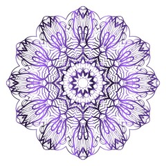 Gold Mandala. Vintage decorative elements. Hand drawn background. vector illustration.