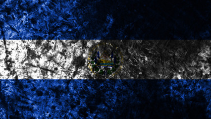 El Salvador smoke flag