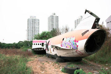 Old Plane in Bangkok