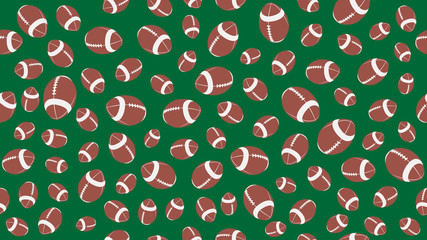 football american ball seamless pettern vector illustration eps10  © HSNKRT