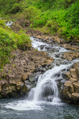 Scenic Waterfall Near Hana Maui