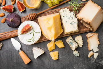 various types of cheese