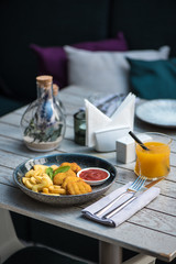 Fish and chips