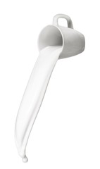 Milk In A Cup Splashing