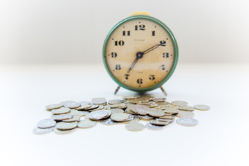 Retro alarm clock