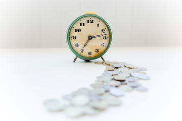 Retro alarm clock