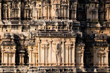 Hampi temple detail, India