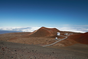 Mauna Kea telescopes , Big Island, Hawaii