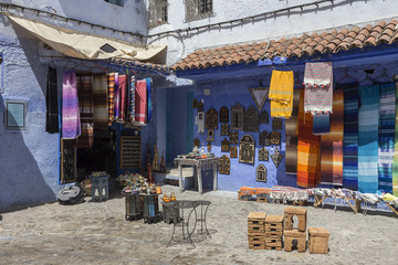 Chaouen the blue city of Morocco.Chefchaouen