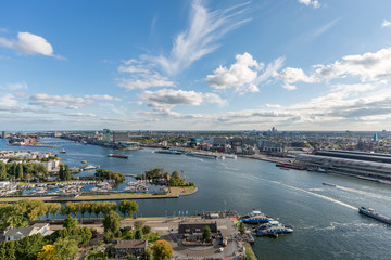 Amsterdam port area