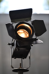 Professional lighting reflector used outdoor
