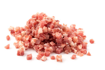 Schinkenspeck gewürfelt