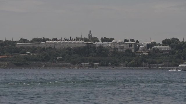 Topkapı sarayı ve vapur