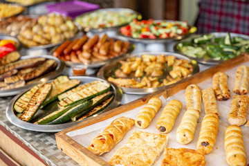 view of street food vendor