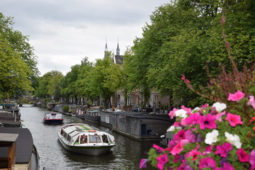 Fototapeta premium Amsterdam, Pays-Bas