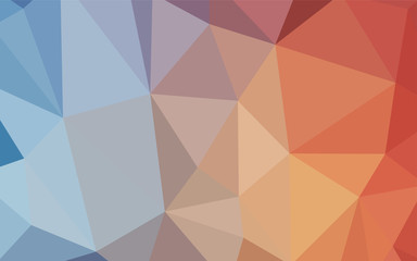 Light Blue, Red vector abstract mosaic backdrop.