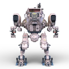 Naklejka premium 戦闘ロボット