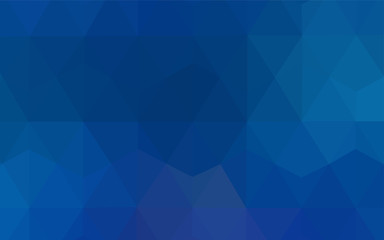 Light Green vector polygon abstract background.