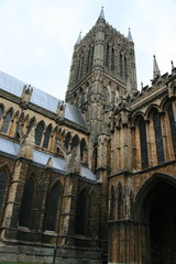Fototapeta premium Lincoln Cathedral Tower