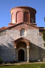 Albanie : Monastère Ardenika et église de la Vierge Theodokos (Apollonia d’Illyrie)
