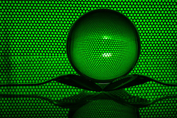 green lensball 