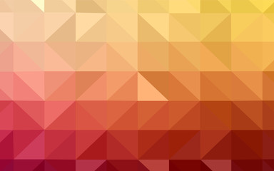 Light Multicolor vector gradient triangles pattern.