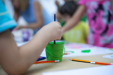 Kids painting