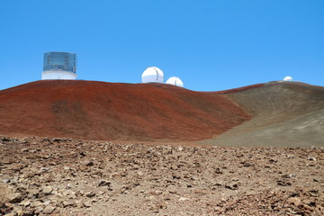 Mauna Kea telescopes , Big Island, Hawaii