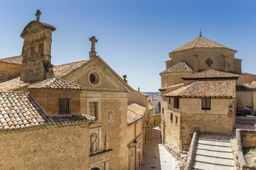 Fototapeta na wymiar San Pedro church in the historic center of Cuenca, Spain