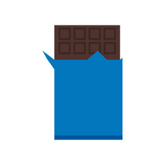 Chocolate icon vector sign and symbol isolated on white background, Chocolate logo concept