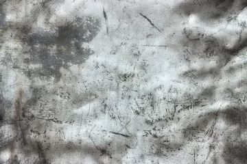 Foto auf Acrylglas Steel sheet sanded with emery, worn metal background © dmitr1ch