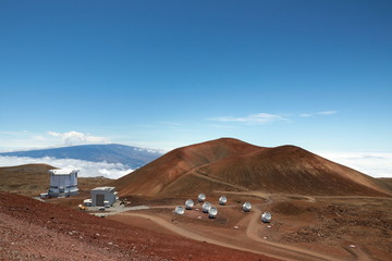 Mauna Kea telescopes , Big Island, Hawaii