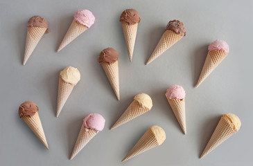 Ice cream cones