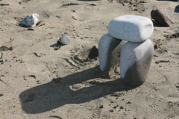 Mini Stonehenge Long Shadows