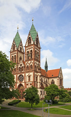 Fototapeta na wymiar Church of Sacred Heart in Freiburg im Breisgau. Germany