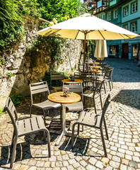 sidewalk restaurant